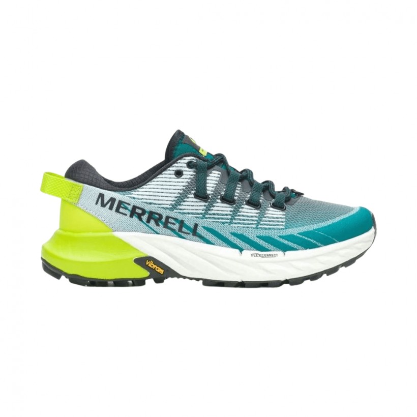Shoes Merrell Agility Peak 4 Green Turquoise AW22 Woman