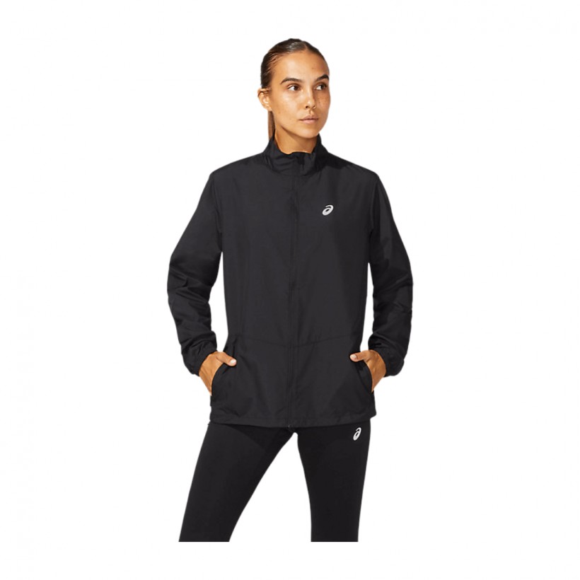 Core Jacket Asics Black Woman