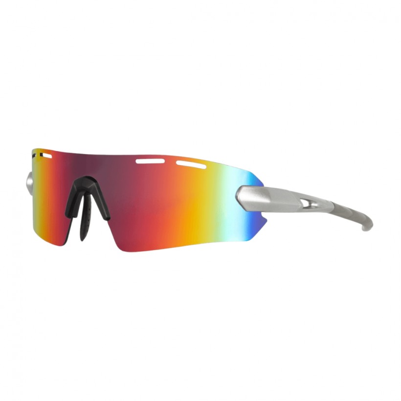 Occhiali Eassun Marathon Argento Rosso