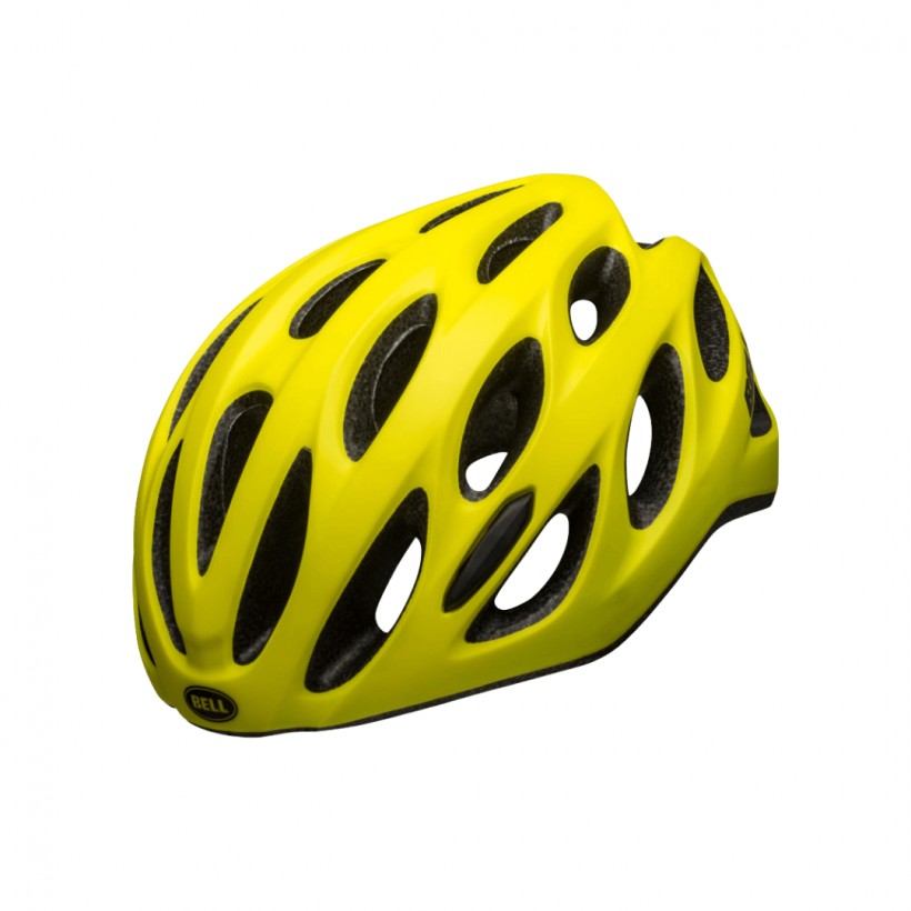 Helm Bell Tracker Gelb Matt