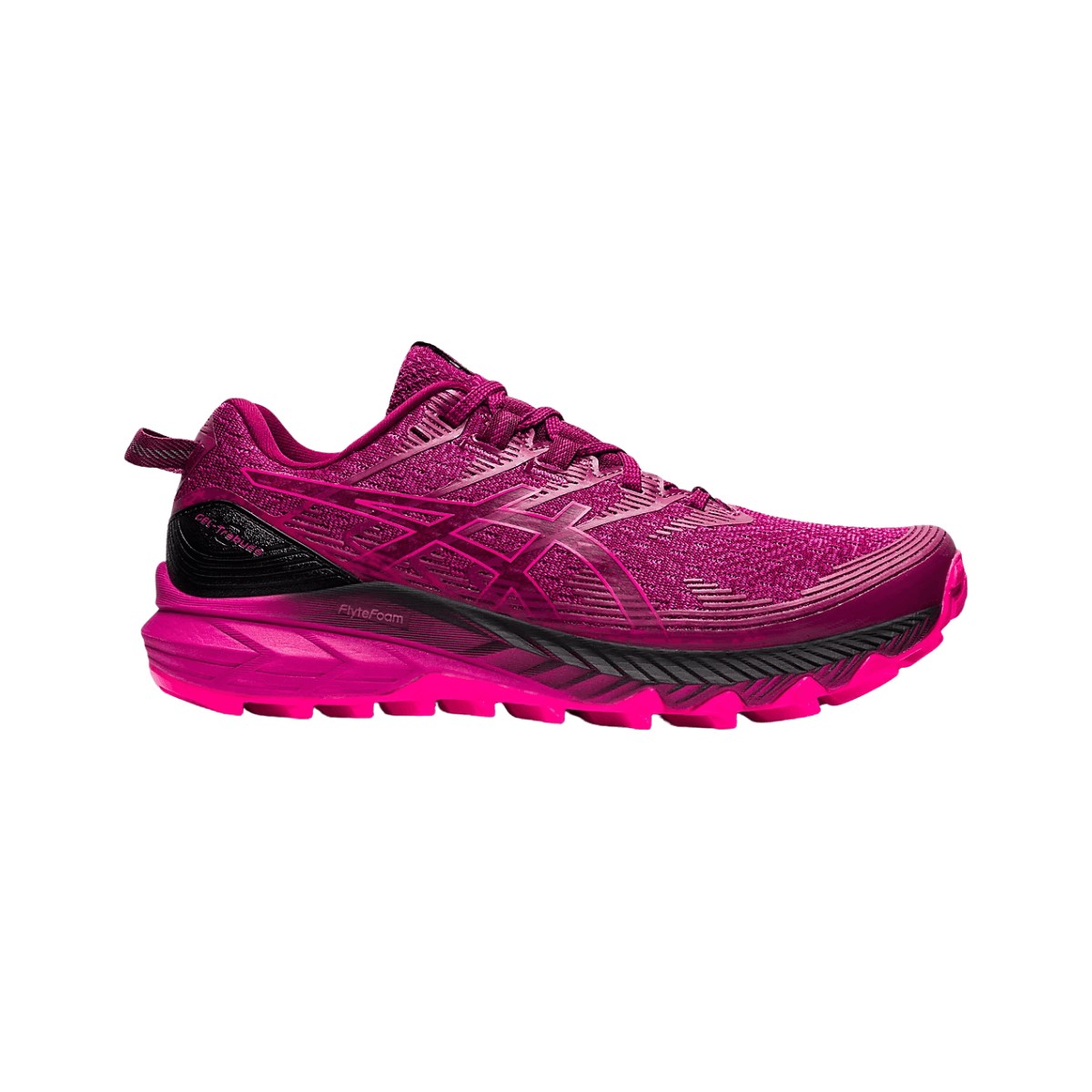 Chaussures Asics Gel-Trabuco 10 Noir Violet AW22 Femme, Taille 40,5 - EUR
