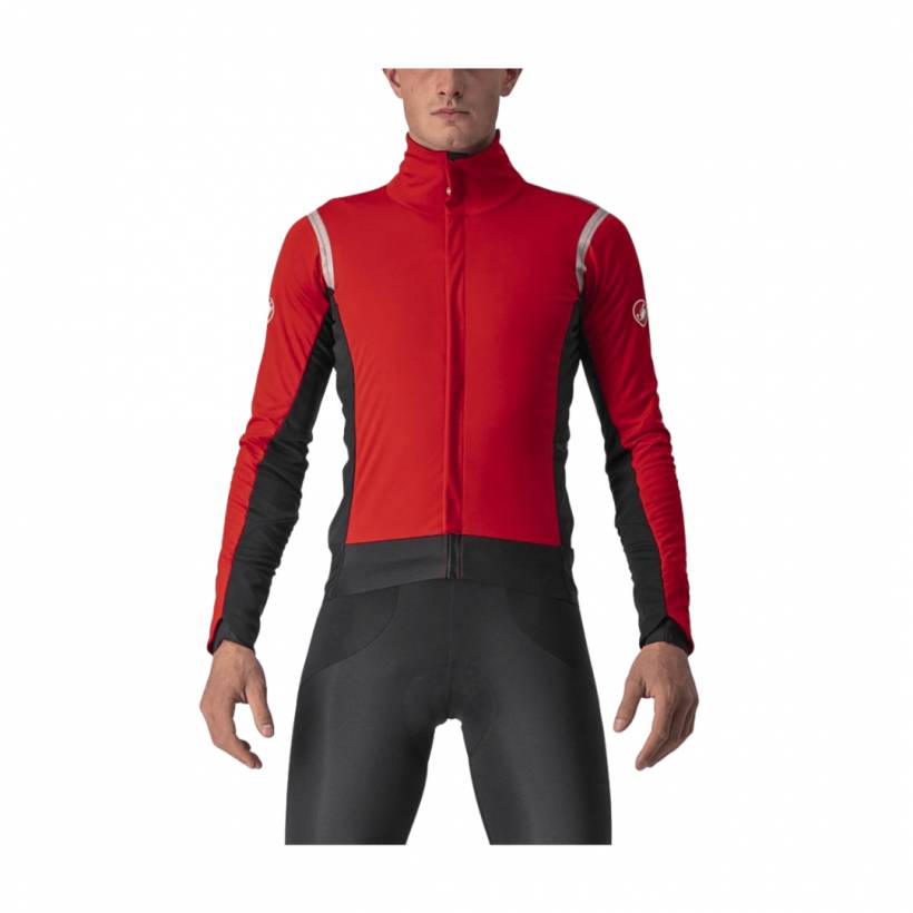 Jacket Castelli Alpha Ros 2 Red Black