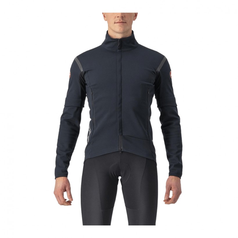 Jacket Castelli Perfetto Ros 2 Convertible Black