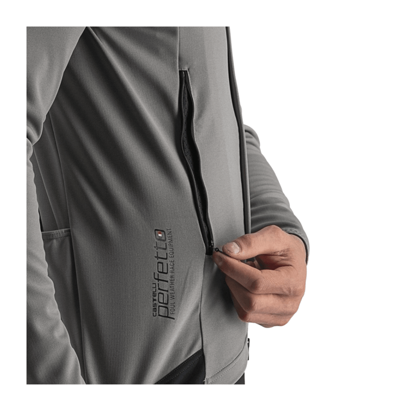Castelli Perfetto Ros 2 grijze jas