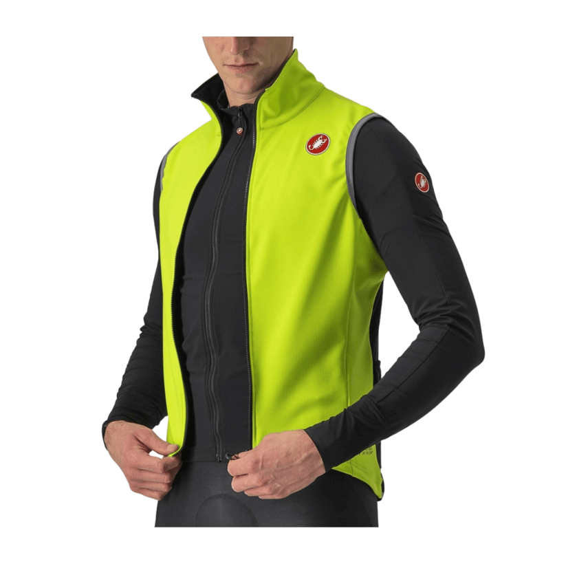 Chaleco Castelli Perfetto Ros 2 Amarillo