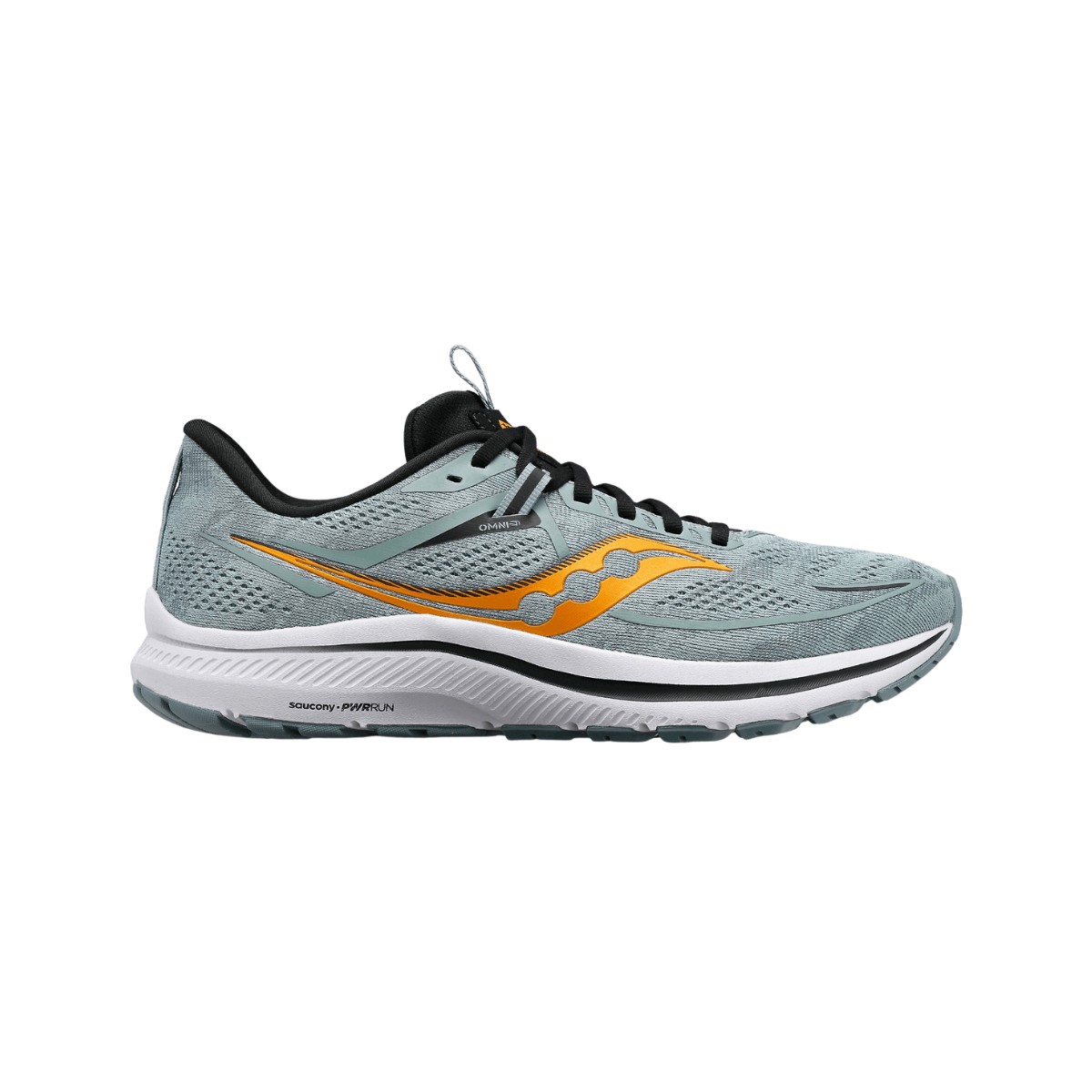 Scarpe Saucony Omni 21Grigio Arancione AW22, Taglia 42 - EUR