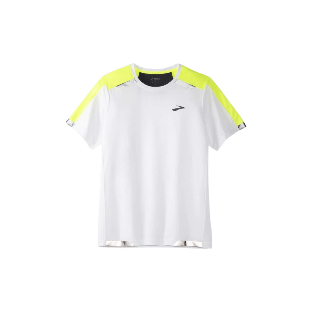 T-Shirt Brooks Run Visible Blanc, Taille XS