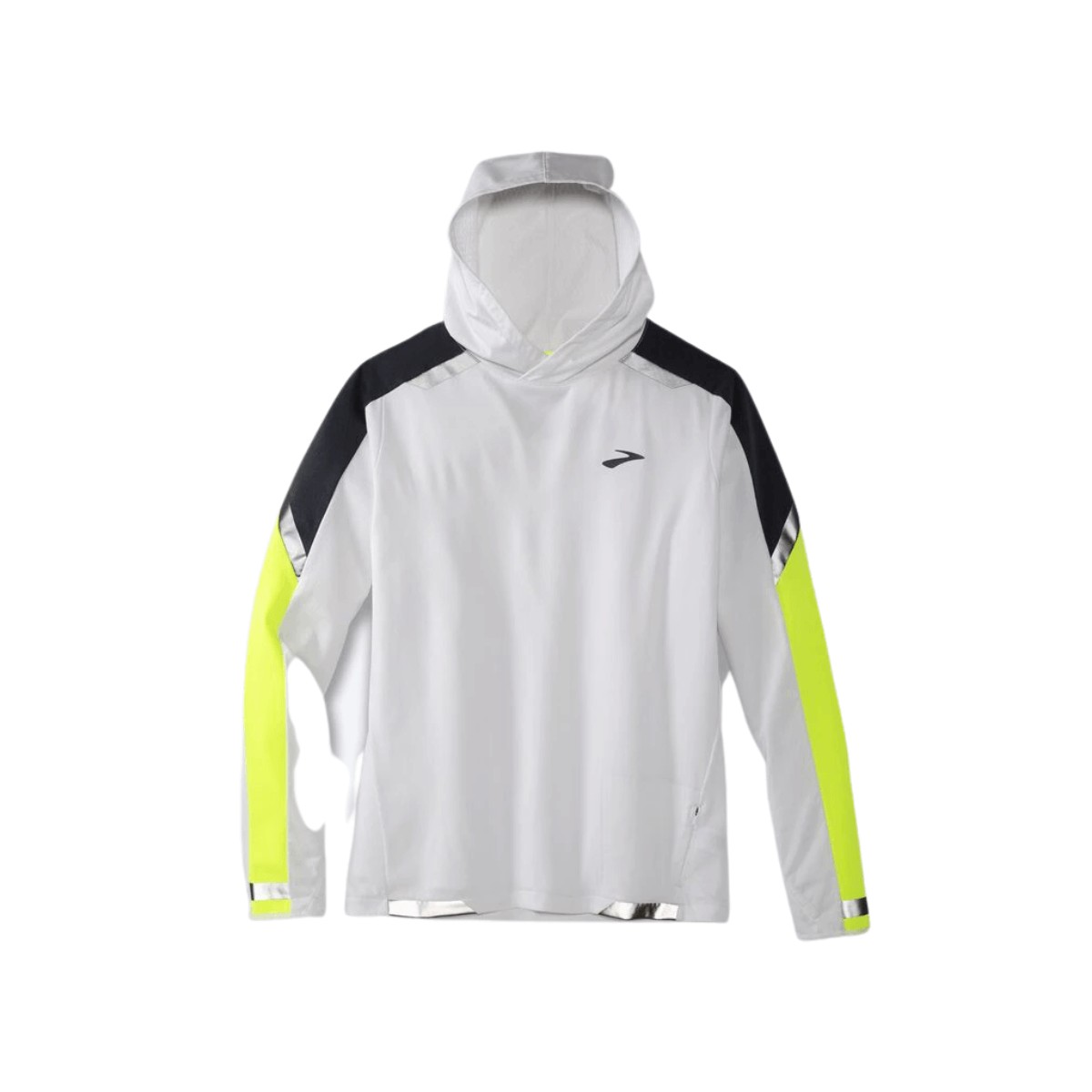Brooks Run Visible Thermal Hoodie White, Size XS