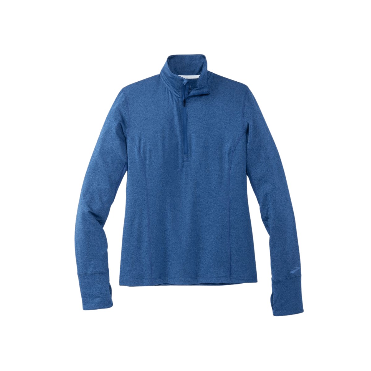 Brooks Dash 1/2 Zip Long Sleeve T-Shirt Blue Woman, Size XS