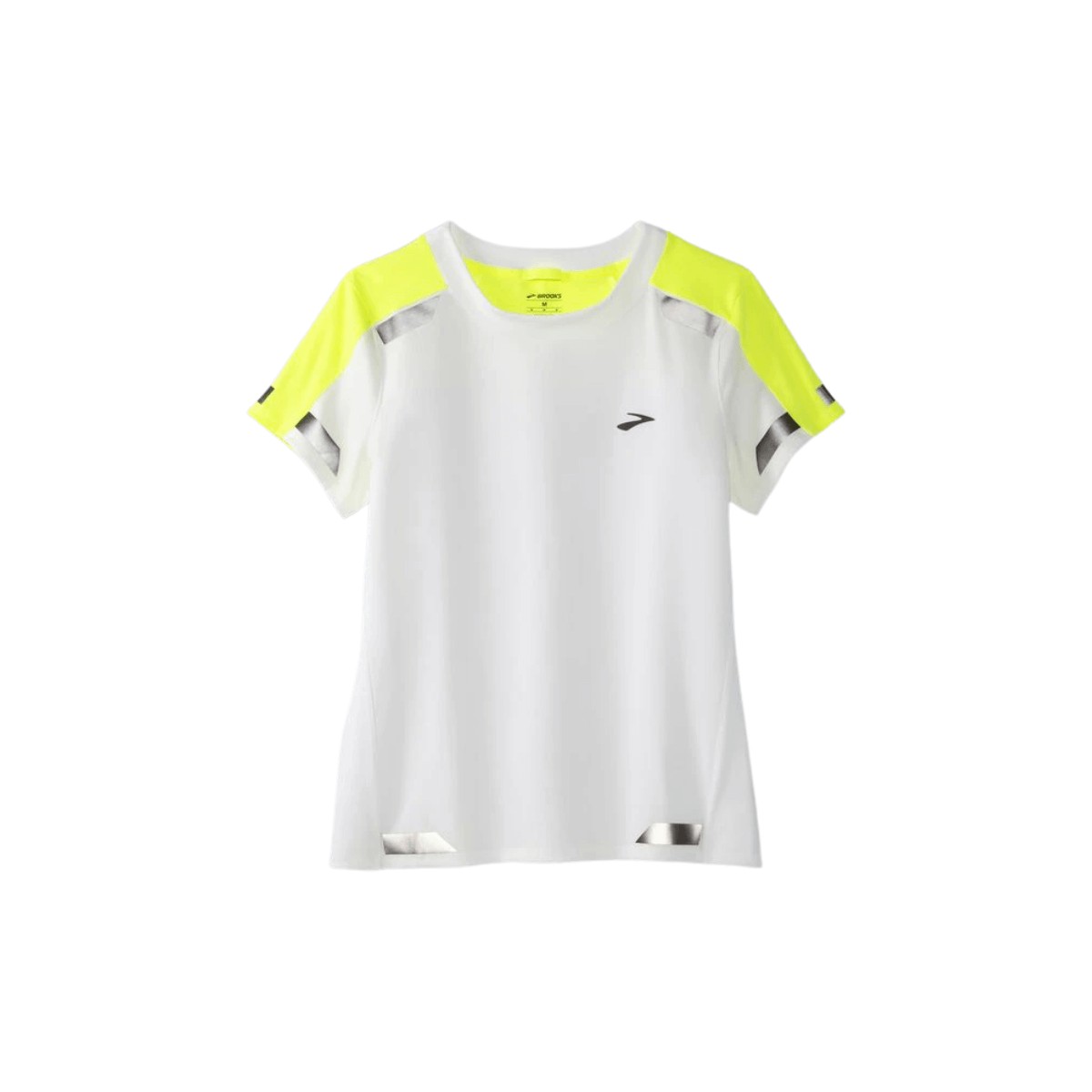 Camiseta Brooks Run Visible Blanco Mujer, Talla XS