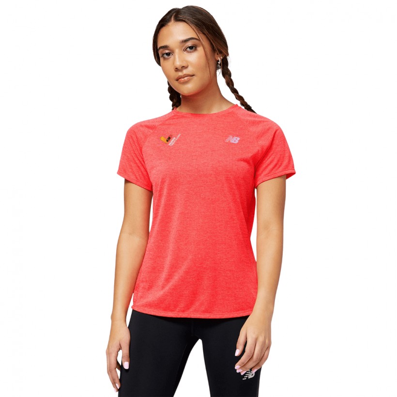 Impact Run Short Sleeve T-Shirt Orange Women