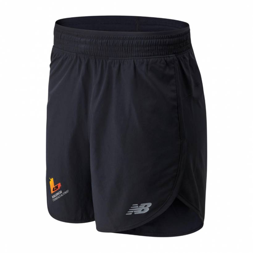 Spodenki damskie  New Balance Accelerate 5 inch Czarne