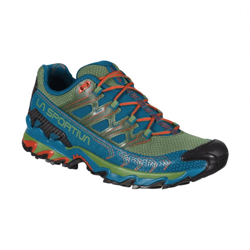 Shoes La Sportiva Ultra Raptor II Green Blue AW22