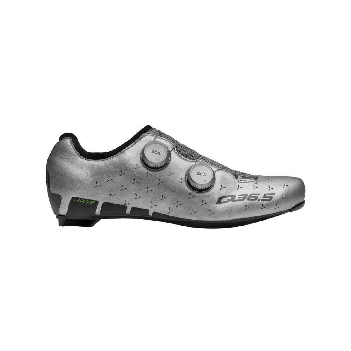Silver günstig Kaufen-Schuhe Q36.5 Unique Road Silver, Größe 45 - EUR. Schuhe Q36.5 Unique Road Silver, Größe 45 - EUR <![CDATA[Der erste Body-Mapping-Radschuh für den Straßenradsport.
 So schnell, so weit, wie Sie sich fühlen … alles