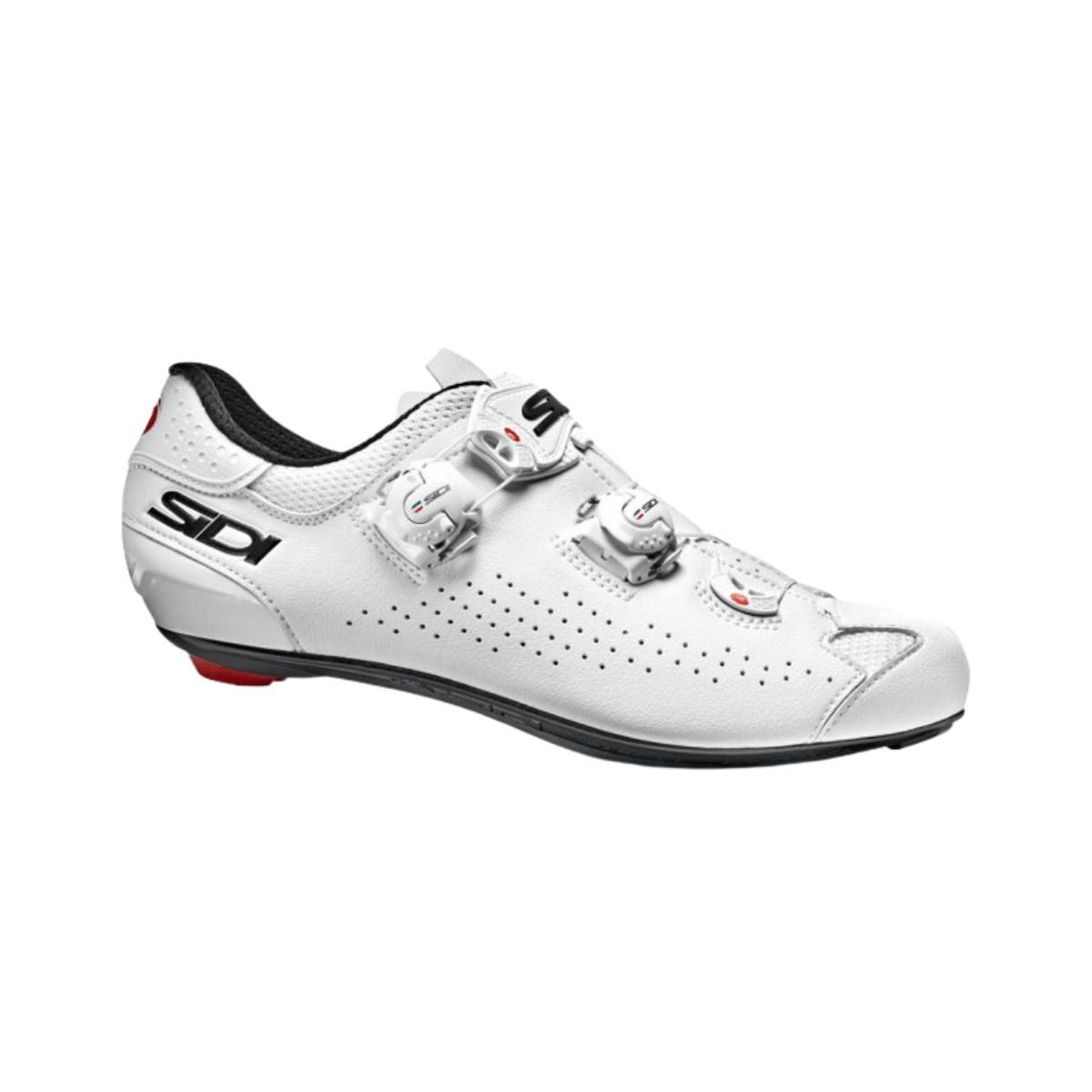 10 B  günstig Kaufen-Schuhe Sidi Genius 10 Weiß Damen, Größe 37 - EUR. Schuhe Sidi Genius 10 Weiß Damen, Größe 37 - EUR <![CDATA[Sidi Genius 10 Schuhe zeichnen sich durch ihre Carbon-Composite-Sohle aus Die Sidi Genius 10-Schuhe zeichnen sich tei