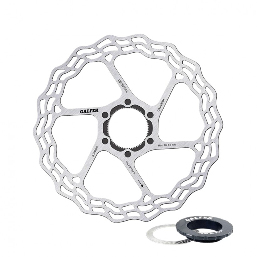 Disco de Freno Shimano Center Lock 180 mm.