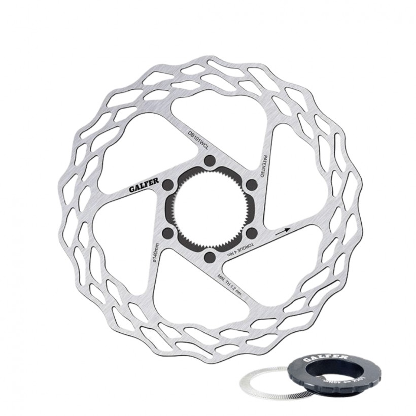 Disco de Freno Shimano Center Lock 180 mm.