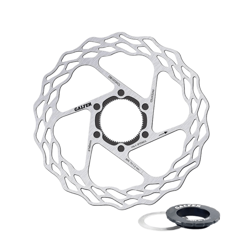 Shimano Center Lock 180 mm remschijf.