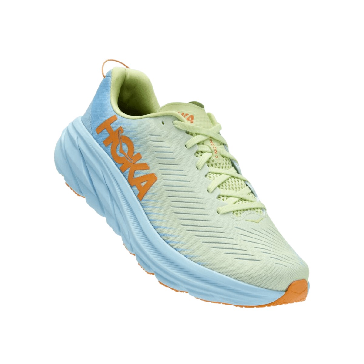 Shoes Hoka One One Rincon 3 Green White AW22, Size EU 42