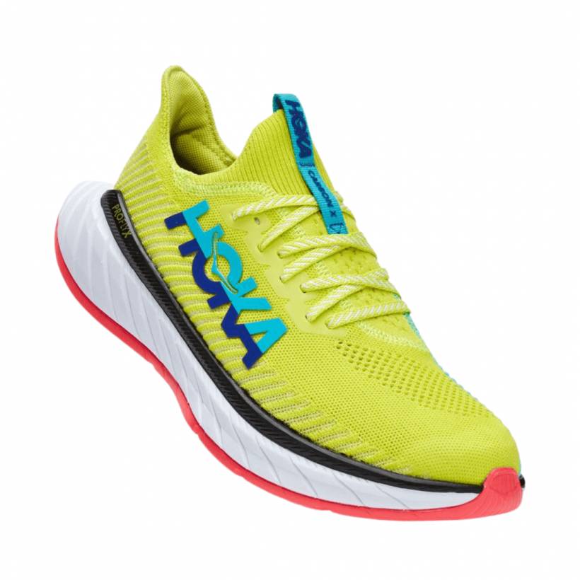 Scarpe Hoka One One Carbon X 3 Giallo Bianco AW22