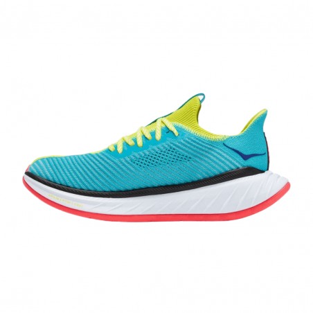Hoka One One Carbon X 3 Shoes  Yellow White AW22