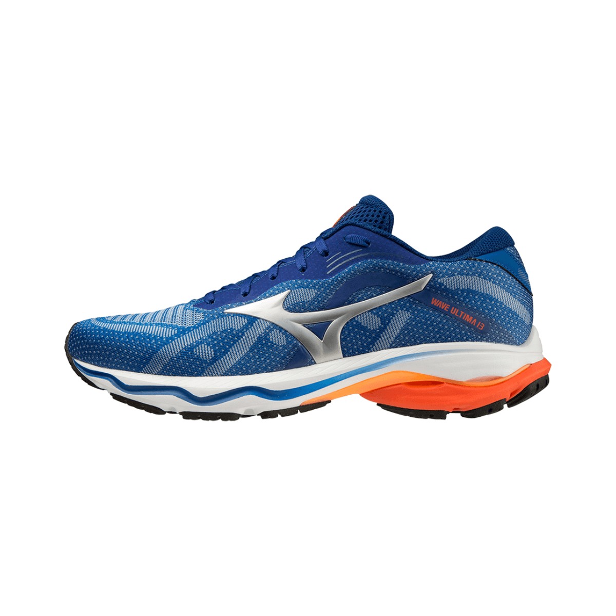 Mizuno Wave Ultima 13 Shoes Blue Orange AW22, Size 42 - EUR