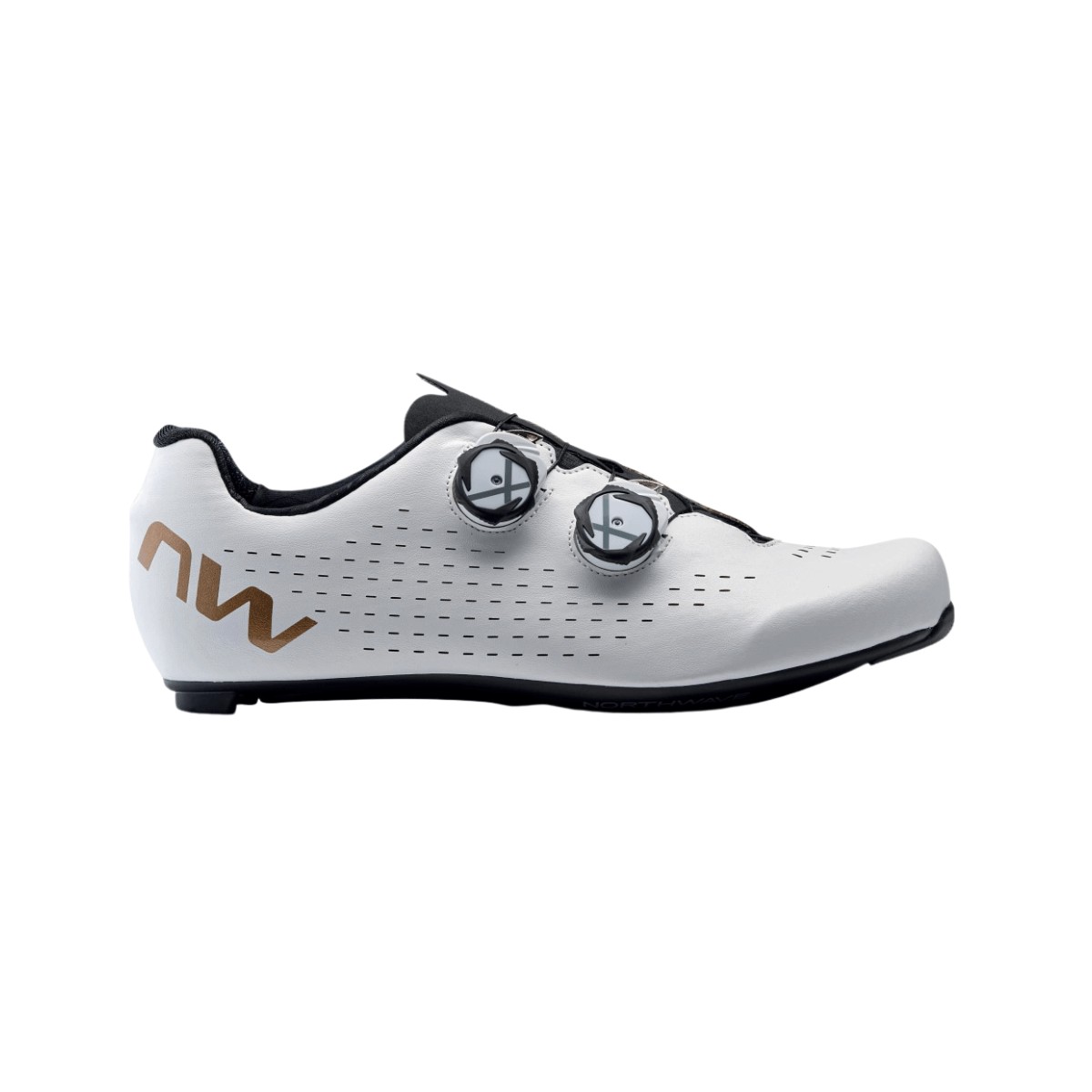 Chaussures Northwave Revolution 3 Blanc Bronce, Taille 47 - EUR