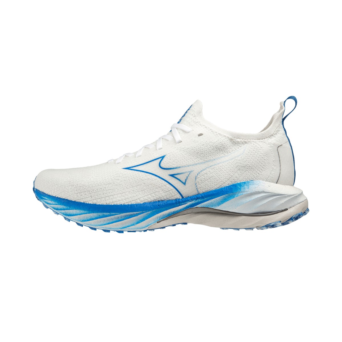 Sneakers Mizuno Wave Neo Wind White Blue AW22, Size 41 - EUR