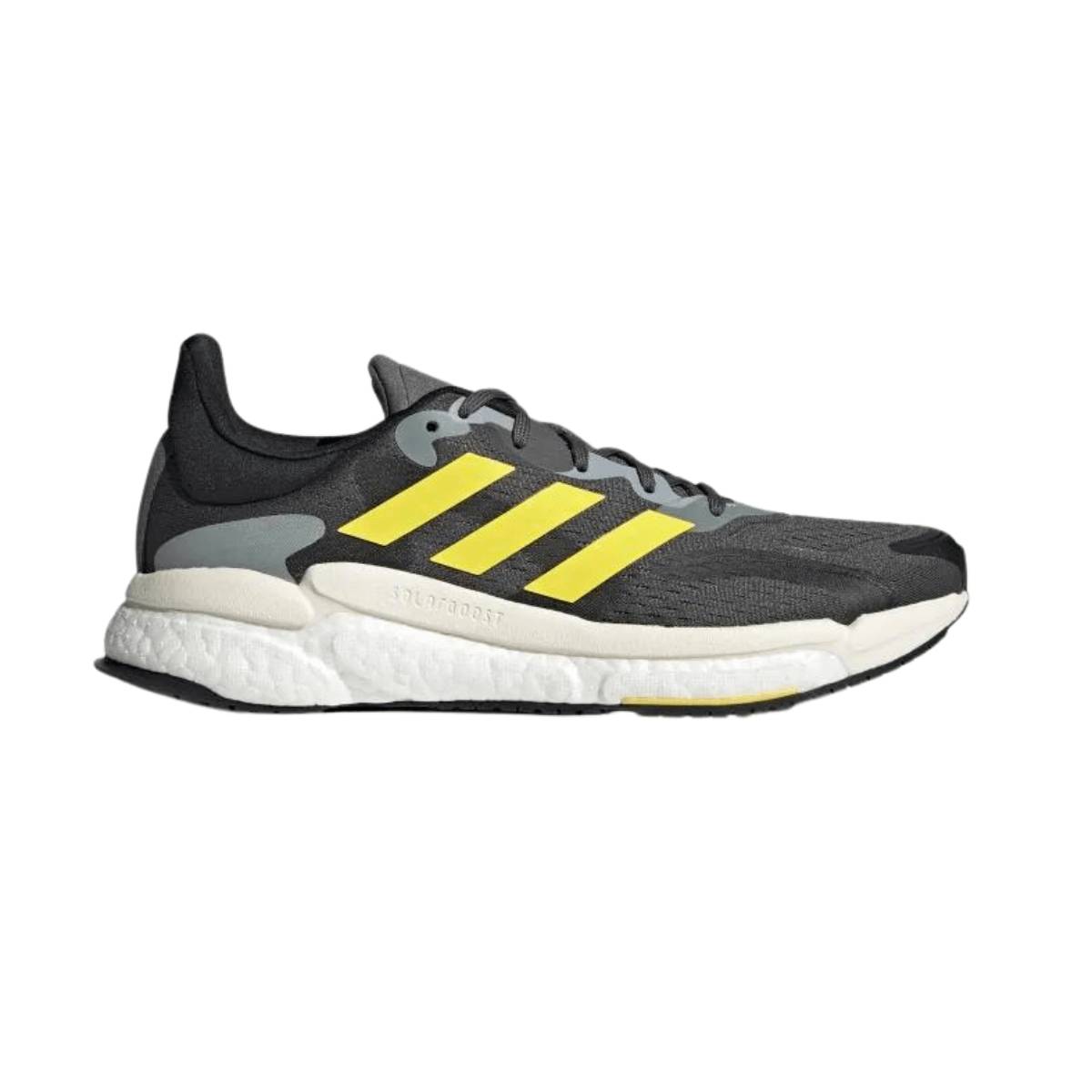 Trainers Adidas solar boost 4 black yellow aw22, size uk 8.5