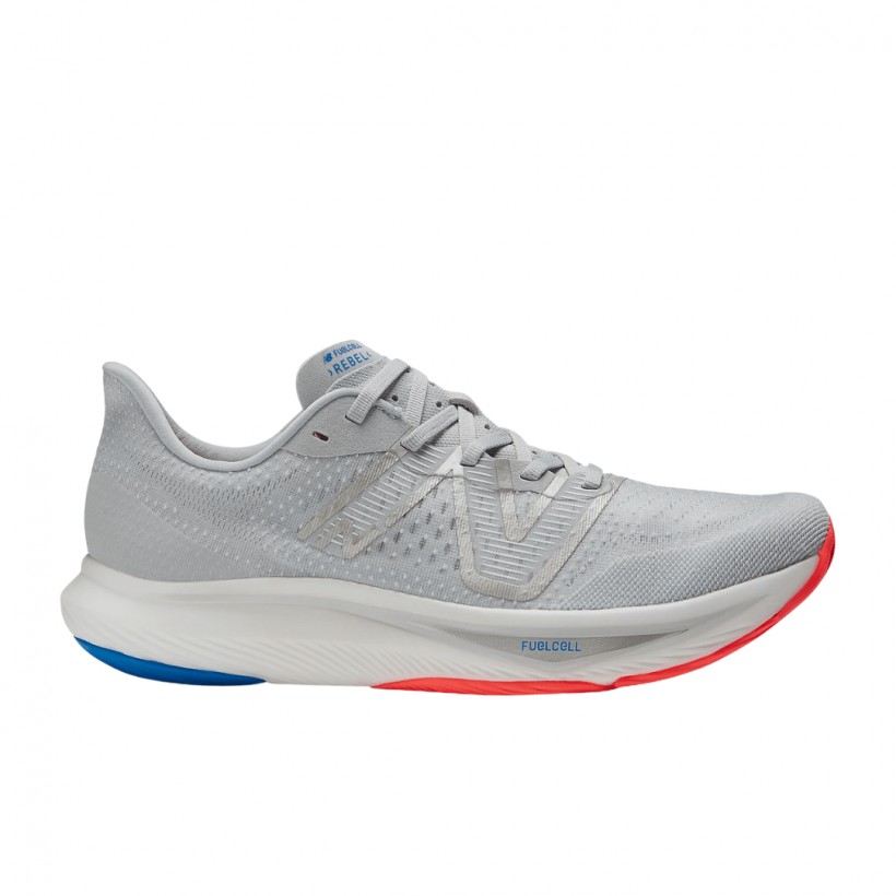 Schuhe New Balance FuelCell Rebel v3 Grau Rot AW22