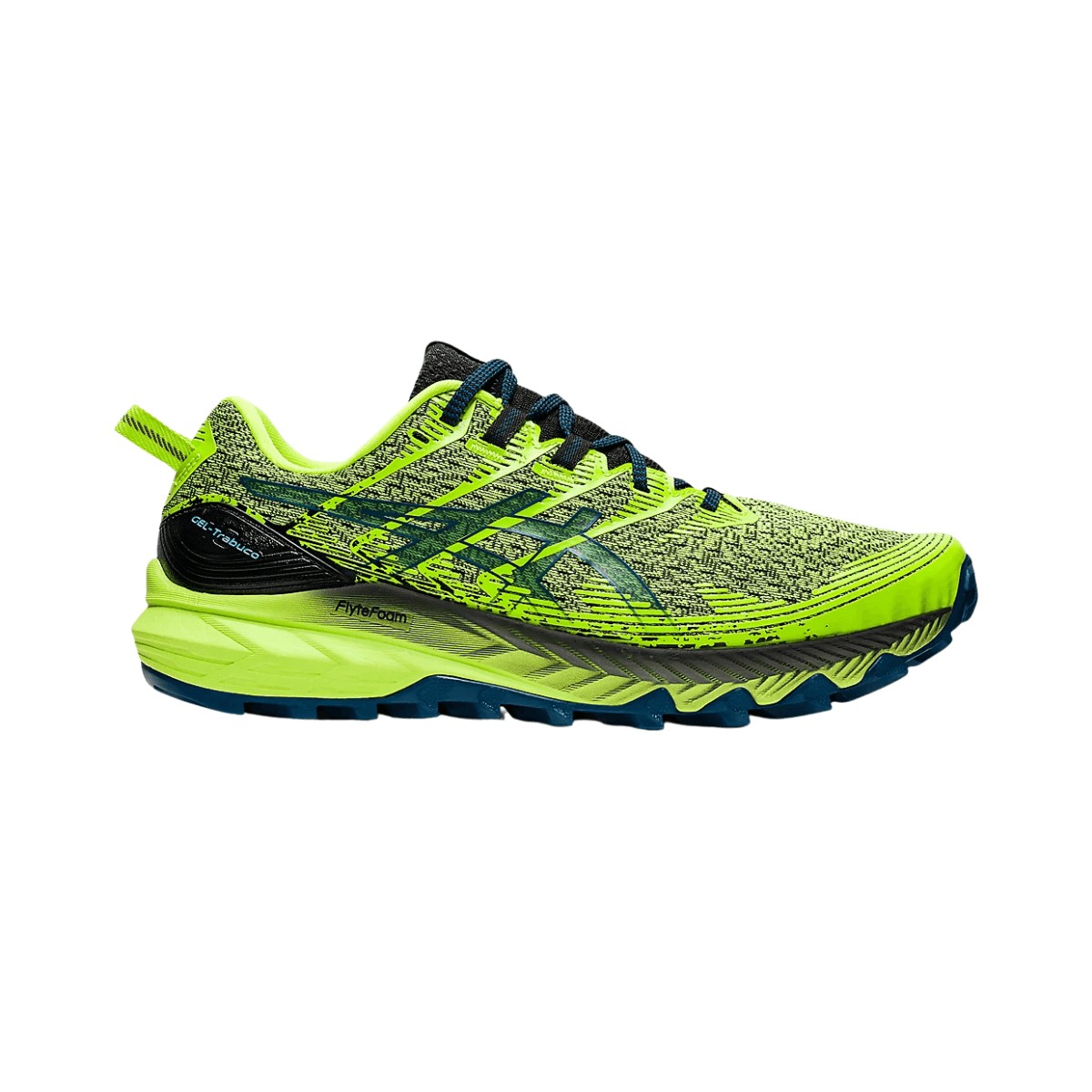 Chaussures Asics Gel-Trabuco 10 Jaune Vert AW22, Taille 42 - EUR