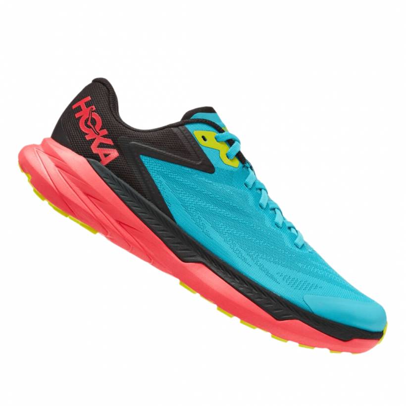 Shoes Hoka One One Zinal Blue Red AW22