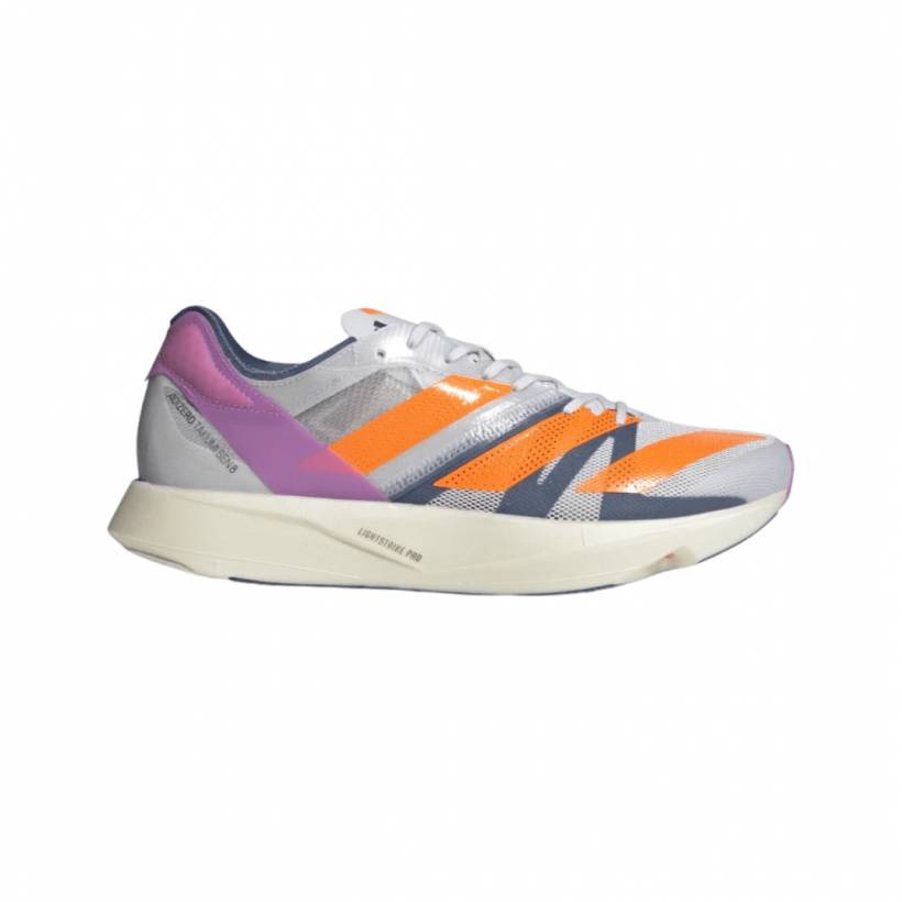 Buty Adidas Adizero Takumi Sen 8 szary pomarańczowy biały AW22