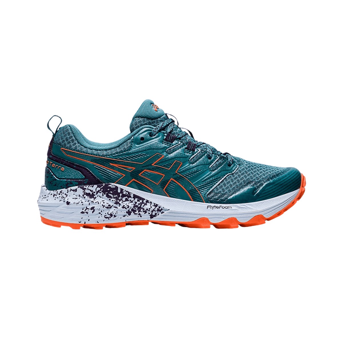 Schuhe Asics Gel Trabuco Terra Blau Orange AW22 Frau, Größe 38 - EUR