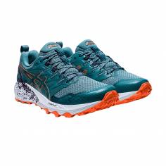 Chaussures Asics Gel Trabuco Terra Bleu Orange AW22 Femme