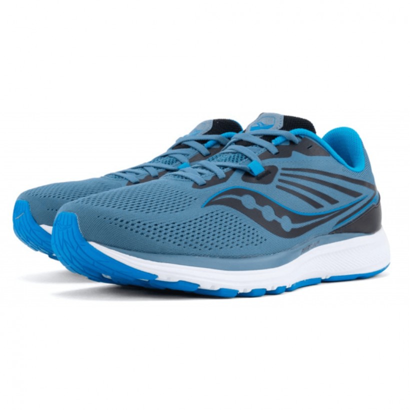 Buty Saucony Munchen 5 Niebiesko Czarny