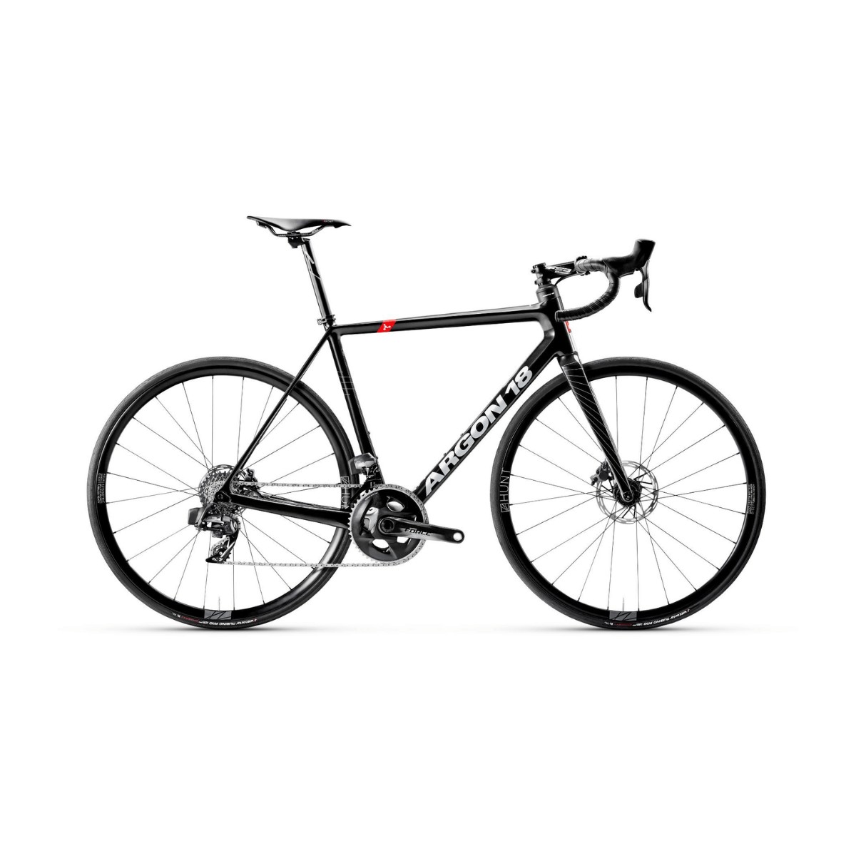Bicicleta ARGON18 Gallium CS Disc Rival22 INT Negro Rojo, Talla S