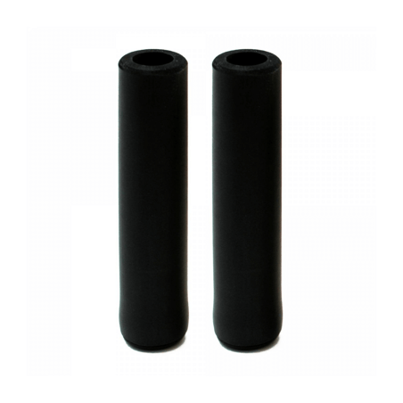 Krayton Silicone Smooth Grips - 17x136mm Black