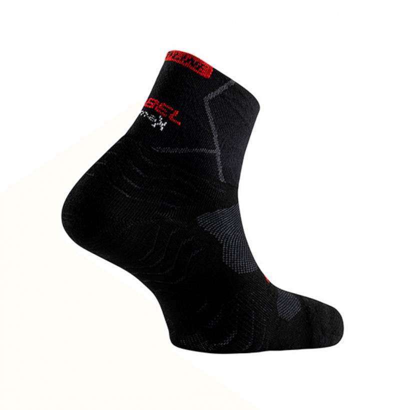 Socks Lurbel Path Pro Black Red