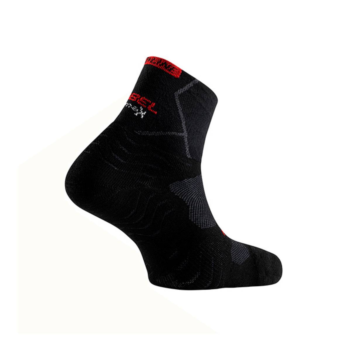 Chaussettes Lurbel Path Pro Noir Rouge, Taille S