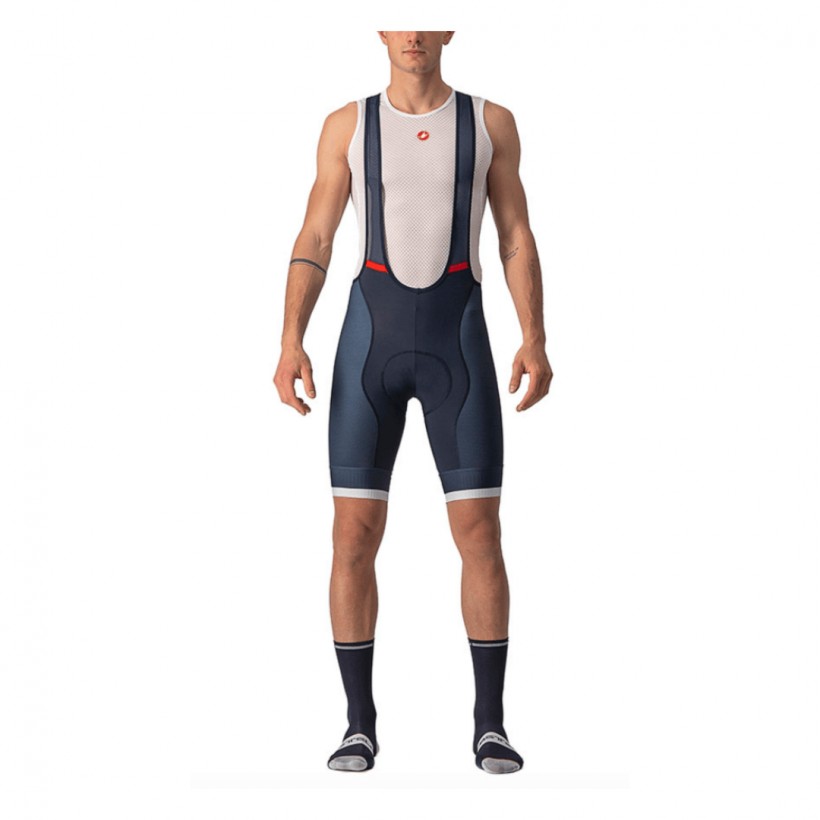 Bib short Castelli Competizione Kit Bibshort Black Red