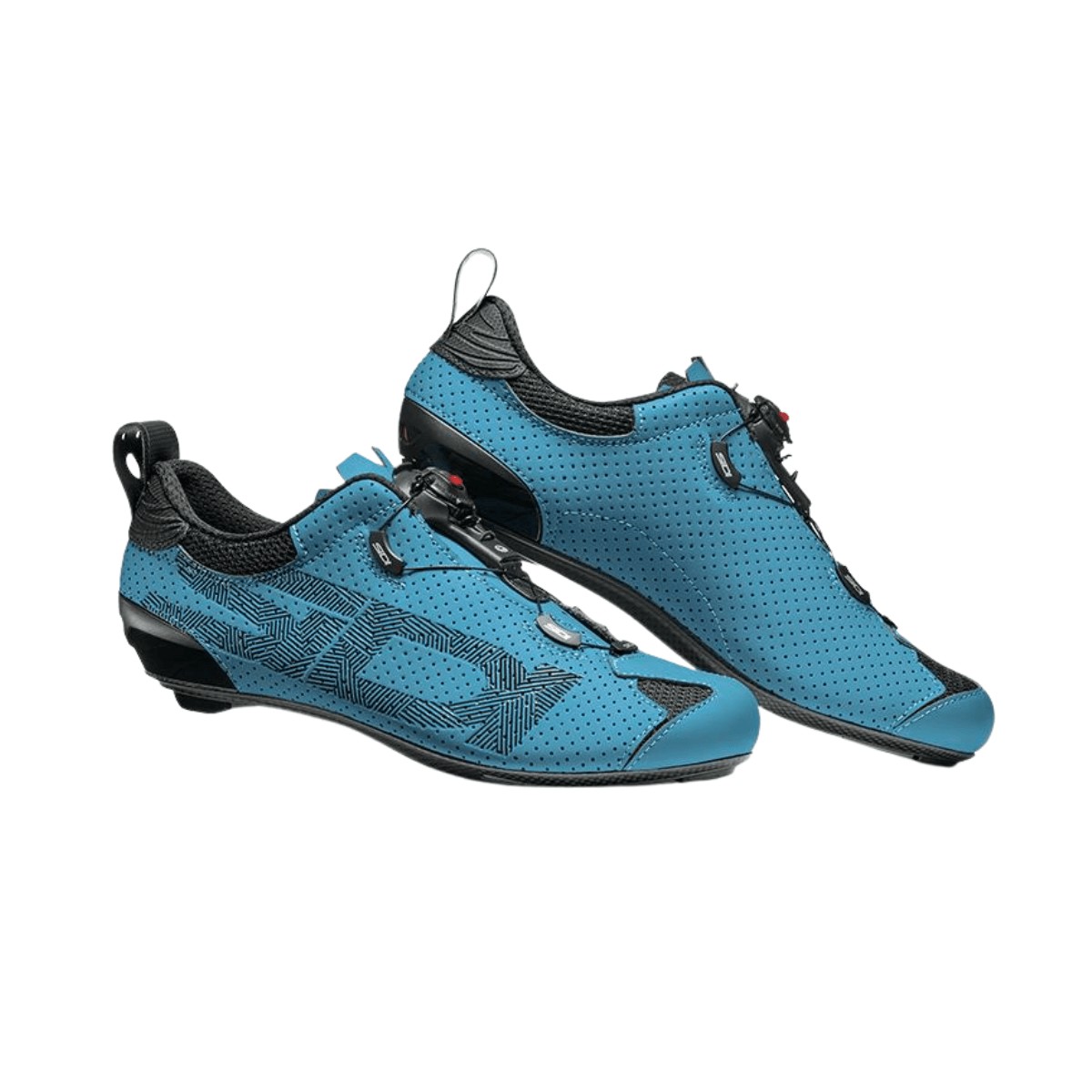 Photos - Cycling Shoes SIDI Shoes Triathlon  Tri-Sixty Blue Green, Size 41 721898-41 