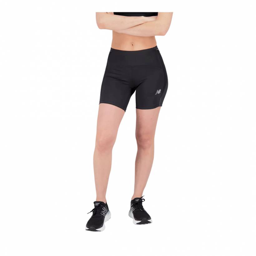 Shorts New Balance Impact Run Fitted Noir Femme
