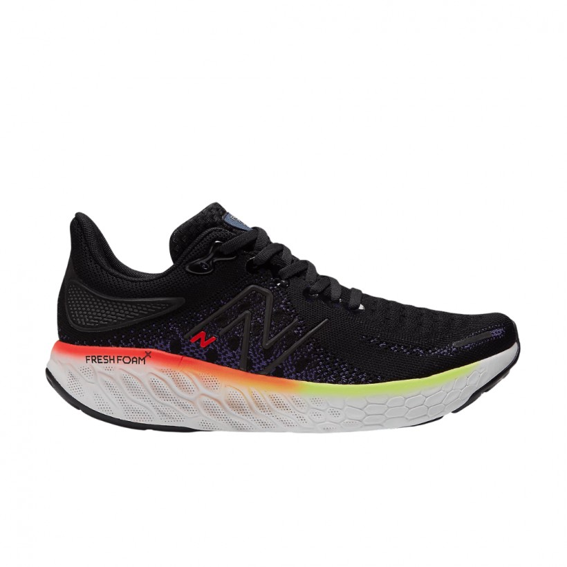 Buty New Balance Fresh Foam X 1080v12 Czarny Zielony Czerwony AW22