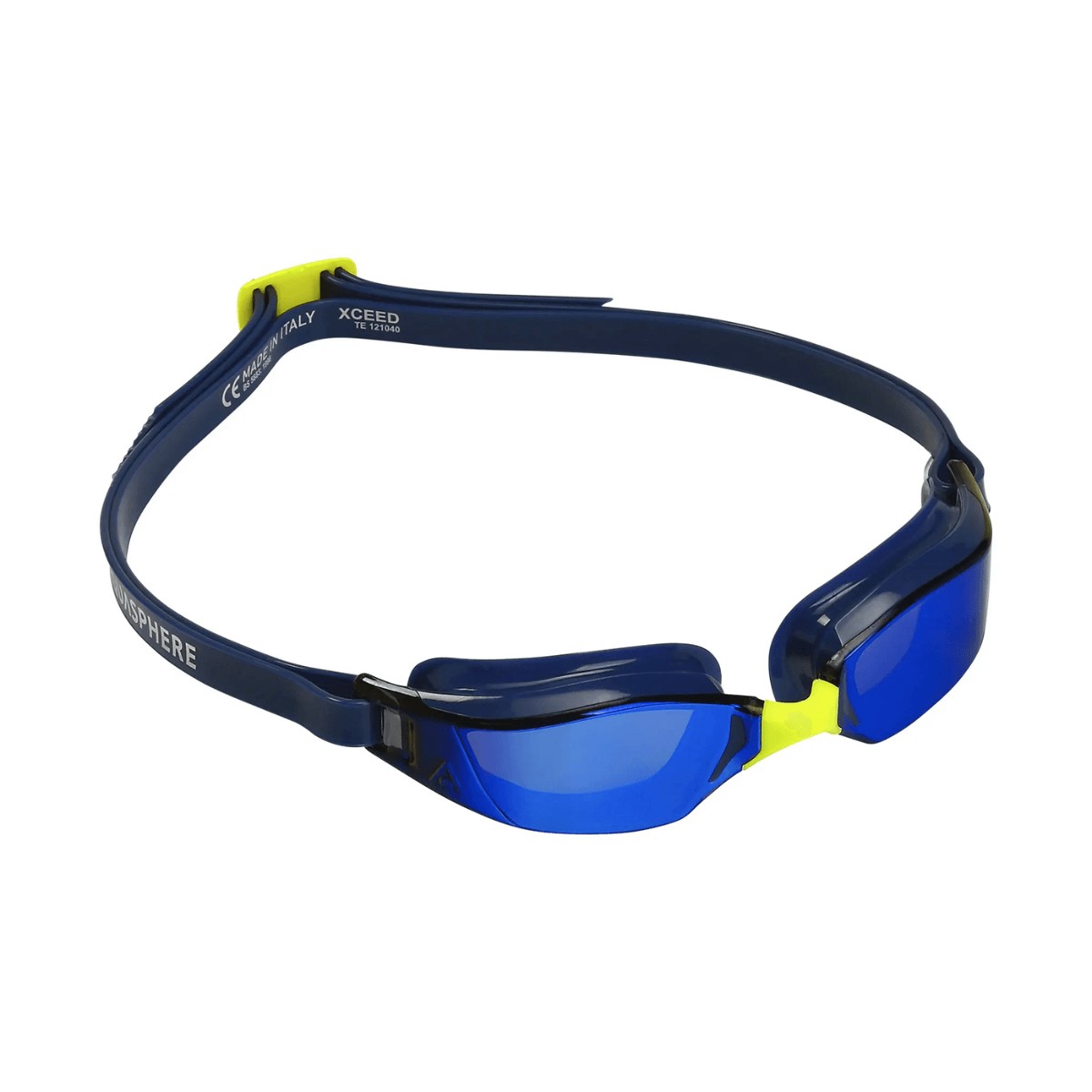 Nadeln,Gebogene günstig Kaufen-Aqua Sphere XCEED Schwimmbrille Blau schwarz. Aqua Sphere XCEED Schwimmbrille Blau schwarz <![CDATA[Schwimmbrille Aqua Sphere XCEED Blau schwarz Die Aqua Sphere XCEED Mirrored Lens Goggles kombinieren die patentierte gebogene Linsentechnologie und eine fl