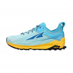 Chaussures Altra Olympus 5 Chamonix bleu clair jaune