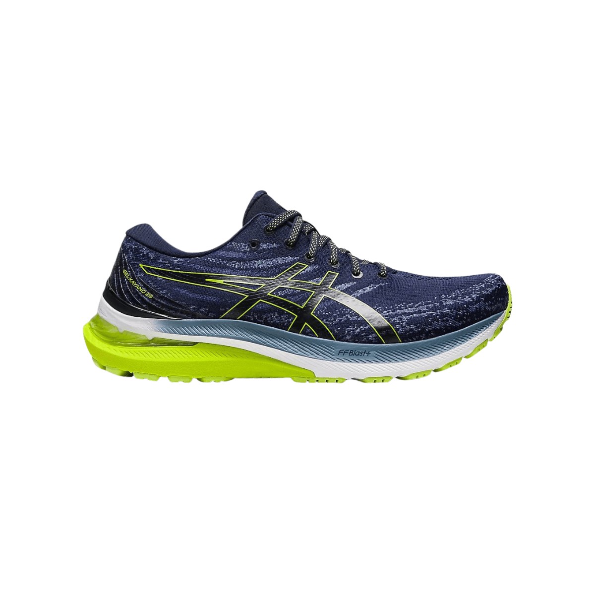 Lime günstig Kaufen-Turnschuhe Asics Gel Kayano 29 Blau Lime Green, Größe 39 - EUR. Turnschuhe Asics Gel Kayano 29 Blau Lime Green, Größe 39 - EUR <![CDATA[ASICS GEL KAYANO 29 BLAU GRÜN LIMETTE SCHUHE
 Seine externe Fersenkappe mit niedrigem Profil ist e