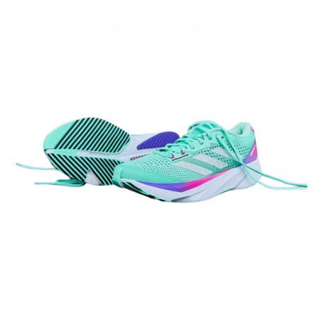 Shoes Adidas Adizero SL Green Pink SS23 Women