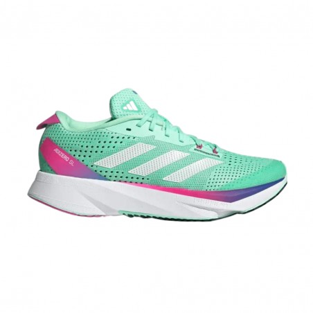 Sapatos Adidas Adizero SL Verde Rosa SS23 Mulher