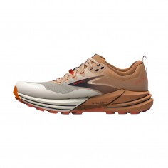 Chaussures Brooks Cascadia 16 Marron Rouge Blanc SS23